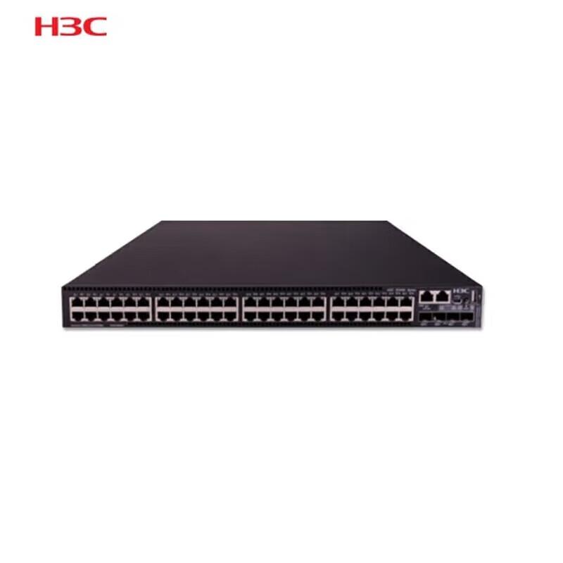 H3C S5560X-54C-PWR-EI 48-Port Gigabit POE+ Managed Switch with 4x 10G SFP+ Uplinks