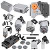 BrickBounty Power Functions Motor-Set (19 Stück), Motor-Set Technologie-Teile für STEM Bausteine, MOC Block Steuerungsfunktion-Kit