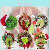 Inspirierter Weihnachtskranz Festliche Feiertagsdekoration für fröhliche saisonale Feiern