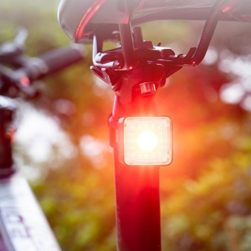 USB Rechargeable Bike Back Light for Night Riding/Cycling Safety Head Tail Light Bike Light Bike Front/Rear Light