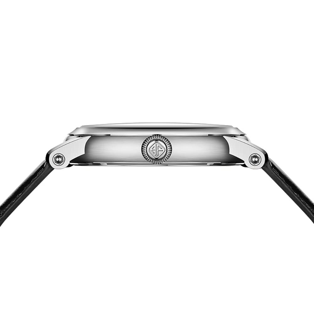 HAOFA Watch Tourbillon Mechanical Manual Winding Power Reserve Display Hollow Dial Moon Phase Stylish Luxury Sapphire Glass Popular Waterproof Gift