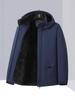 Men's Plus Size Cotton Coat, Thick and Warm, Loose-fit Outdoor Jacket, 10XL