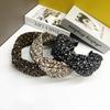 Retro Blumen-Breitband mit Kreuz für Damen – Koreanisches & Französisches Stil-Haaraccessoire