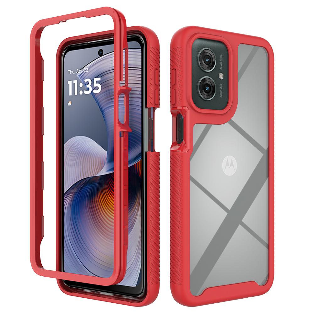 for Moto G55 5G Phone Case, Shockproof Clear Case TPU Bumper Rugged Cover For Motorola Moto G35 5G Protective Case
