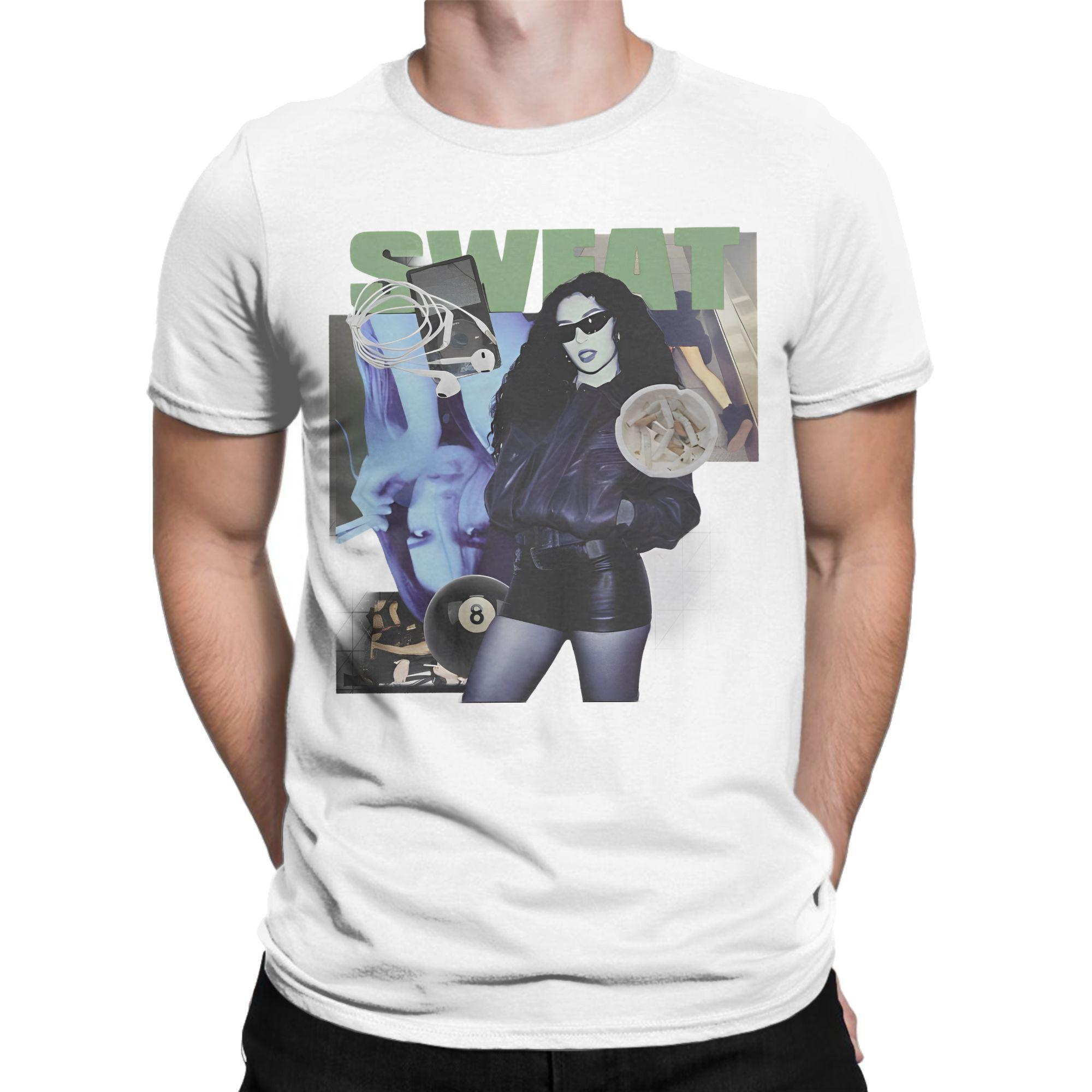 

Charli Xcx Співачка Альбом Поп Музика Футболка для Чоловіків Жінок Подарунок Футболки Бавовняний Одяг S білий