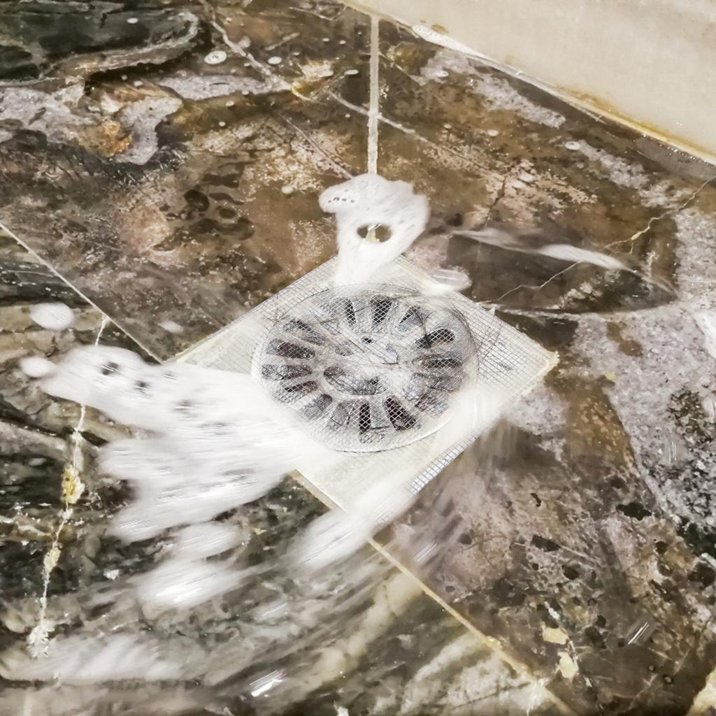 Disposable Hair Drain Catcher Mesh Anti-Blocking Filter Floor Drains Sticker Shower Cover Kitchen Bathroom Sink Strainer Stopper