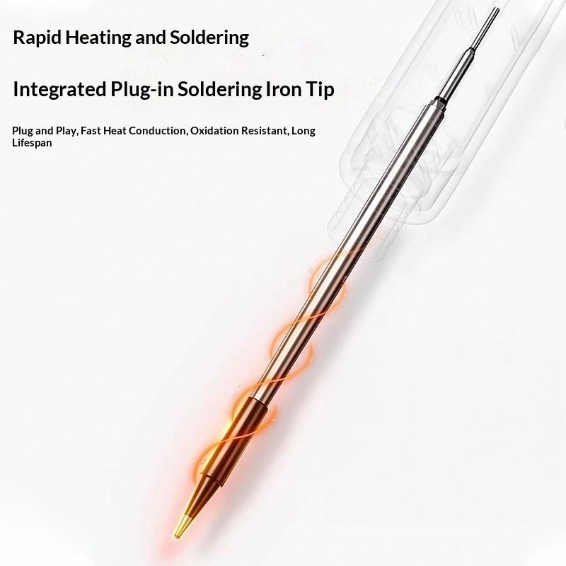1 Set 5V15W USB TypeC Interface Electric Soldering Iron Repair Wireless Mini Three-level Temperature Soldering Iron Welding Tool