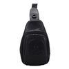 [BLACK JACKALL CROWN] Body Bag/waist Bag for Men and Women with Large Embossed Skull Decoration. Black Jackall Crown TH0208