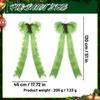 Christmas Luminous Bow LED Lights Green Flexible Ribbon Decor Christmas Tree Decoration Christmas Gift Bows For Wedding Party