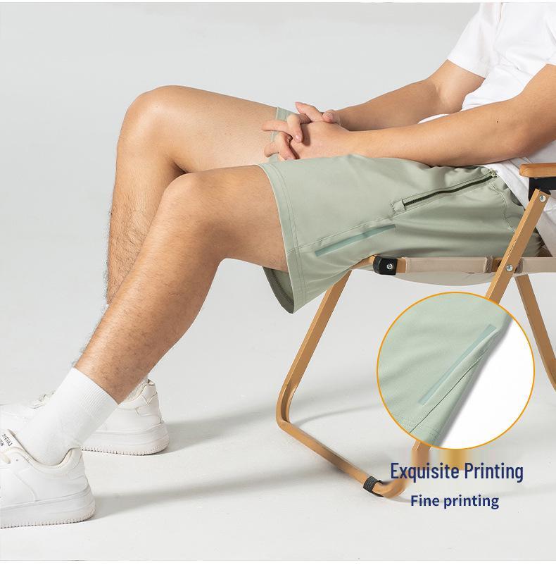 2025 Men's Quick-Dry Loose Sports Shorts, Thin Ice Silk Beach Pants