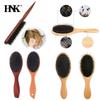 Natural Boar Bristle Hairbrush Massage Comb Anti-static Hair Scalp Paddle Brush Beech Wooden Handle Hair Brush Comb Styling Tool