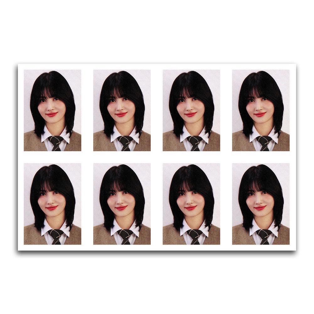 TWICE 2024 Season s Greetings: Passport ID Photo Desk Calendar