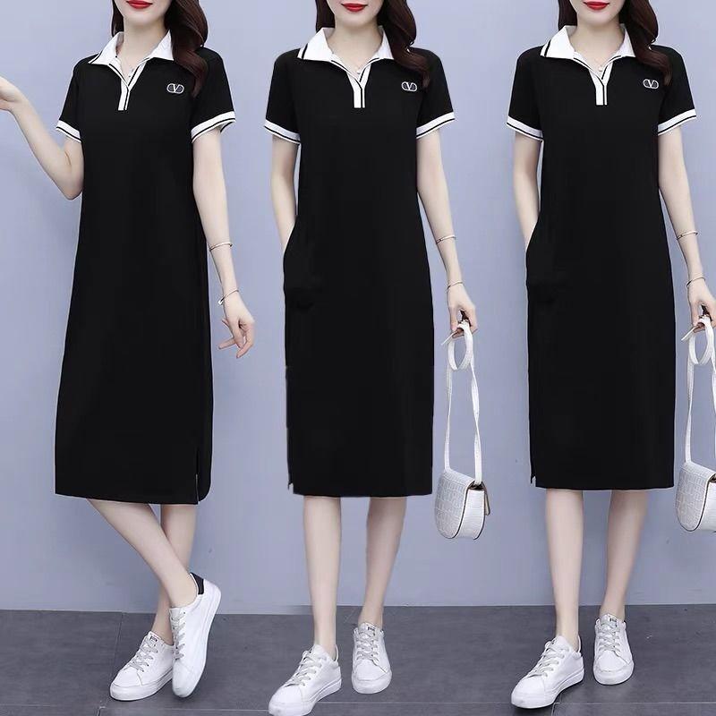 Large Size Women's Clothing Fashionable Women's Summer New Loose Long Style