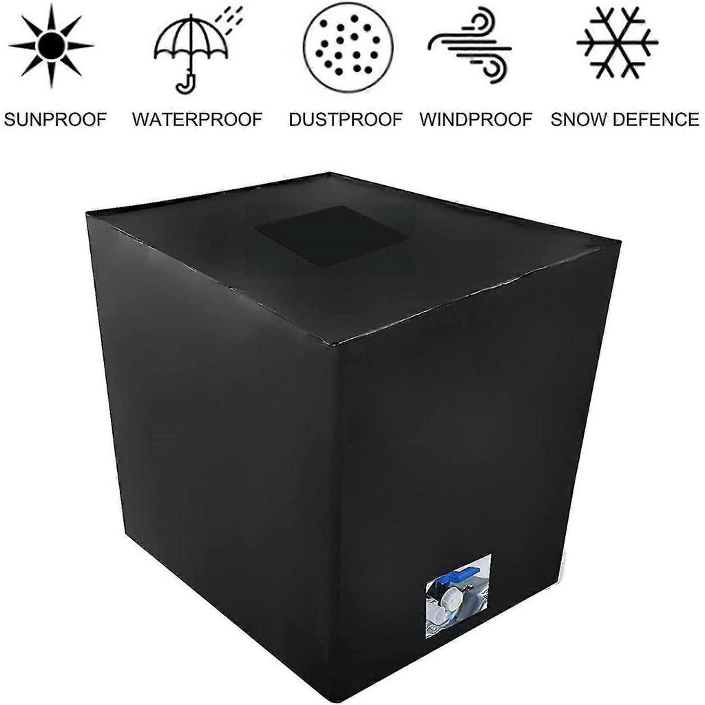 Water Tank Cover, Cover For 1000 L Ibc Tank With Rectangular Cover 25x25cm