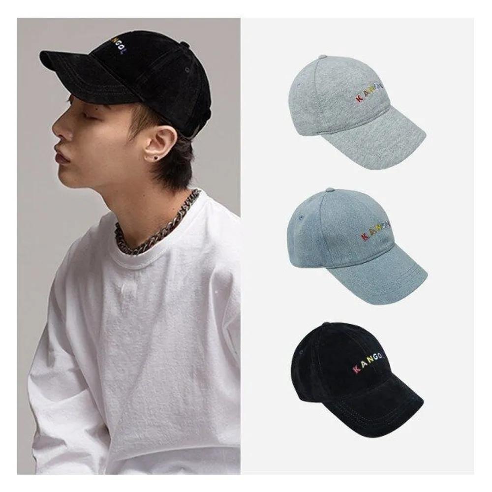 KANGOL Unisex Text Ball Cap K4314SP BLACK VELVET Freesize