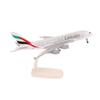 20cm 1:400 Flugzeugmodell Emirates Airbus A380 Metallreplika Legierungsmaterial Luftfahrtsimulation Kinder Jungen Geschenk