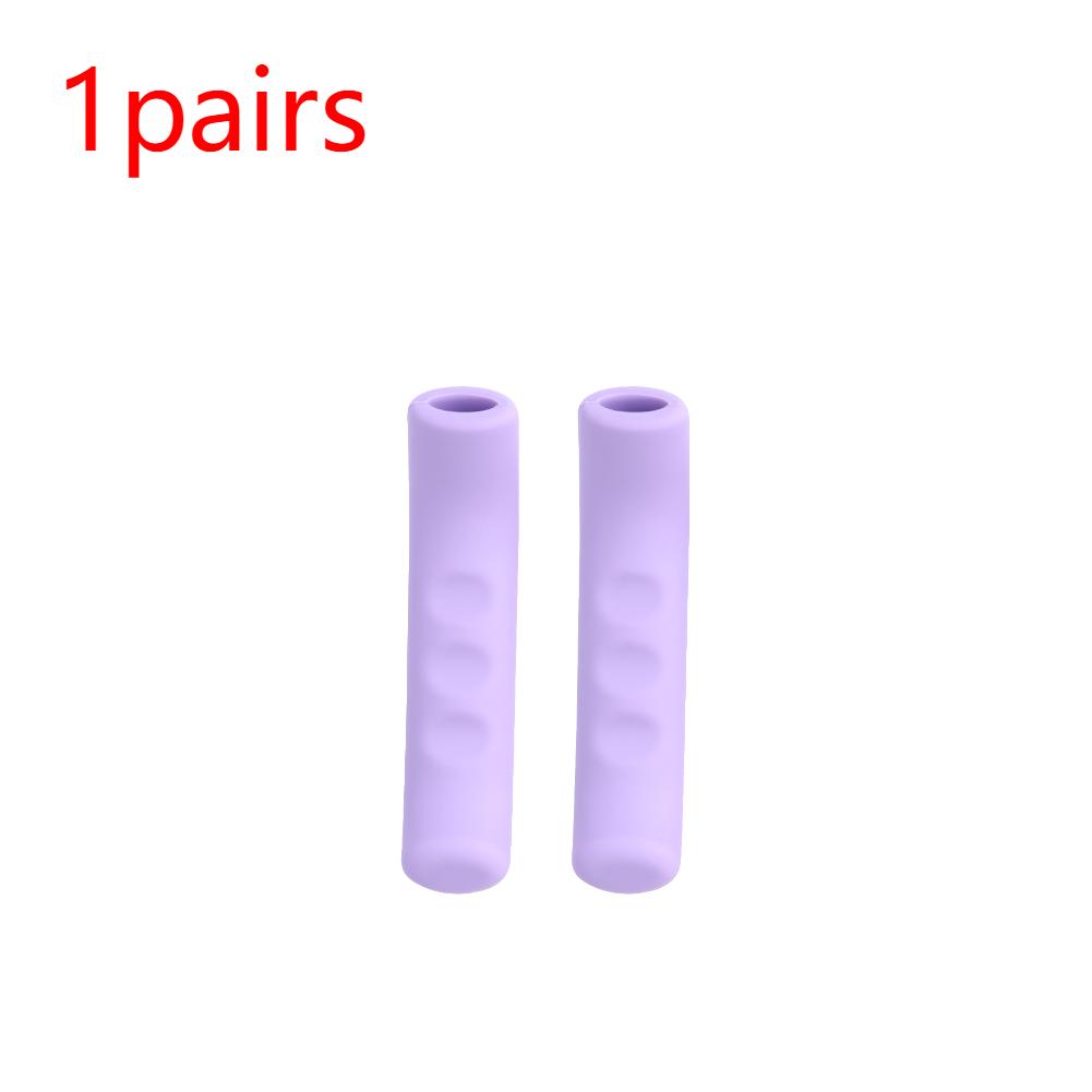 2 stk Bremsehåndtaksdeksler Antisklihåndtakbeskytter Silikonspakskall parkeringsbremshendelveske for Xiaomi M365 Scooter