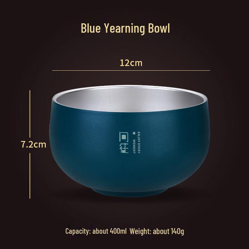 Abay 316 Stainless Steel Double-Layer Insulated Bowl Set