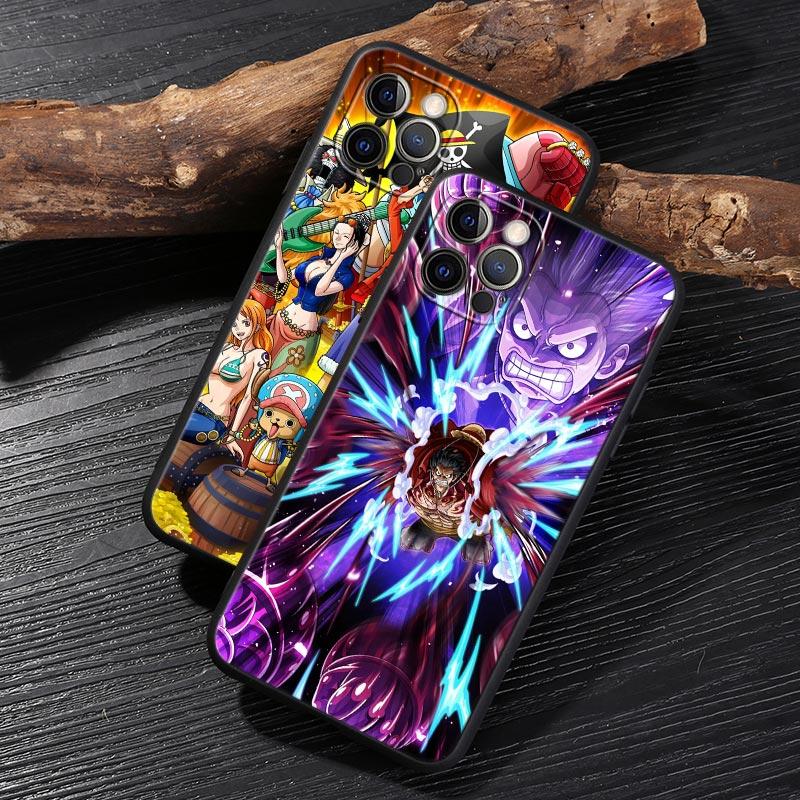 O-One Pieces Straw Hat Luffy Funda For iphone 17 Case For iPhone 16 15 11 12 13 Mini 17 Pro Max Plus 17E 16E Air Case Soft Cover