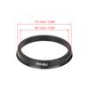 UXCELL 4pcs 67.1mm To 60.1mm 72.6mm To 57.1mm 66.6mm To 57.1mm Car Hub Centric Rings Wheel Bore Center Spacer Hub Rings
