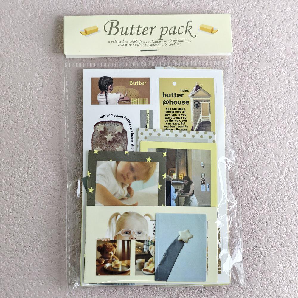 Korean Spot Goods Retro Sticker Pack - Character, Scenery, and Journal Decoration