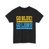Go Blue! On Saturday Go Lions! On Sunday Football Fan Gift T-Shirt