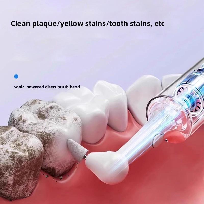 Rechargeable Dental Polishing Device With Tartar Removal For Home Oral Hygiene