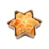 Hexagonal Non-stick Star Bread Cake Mold for Baking Pandoro and European Bread in Oven