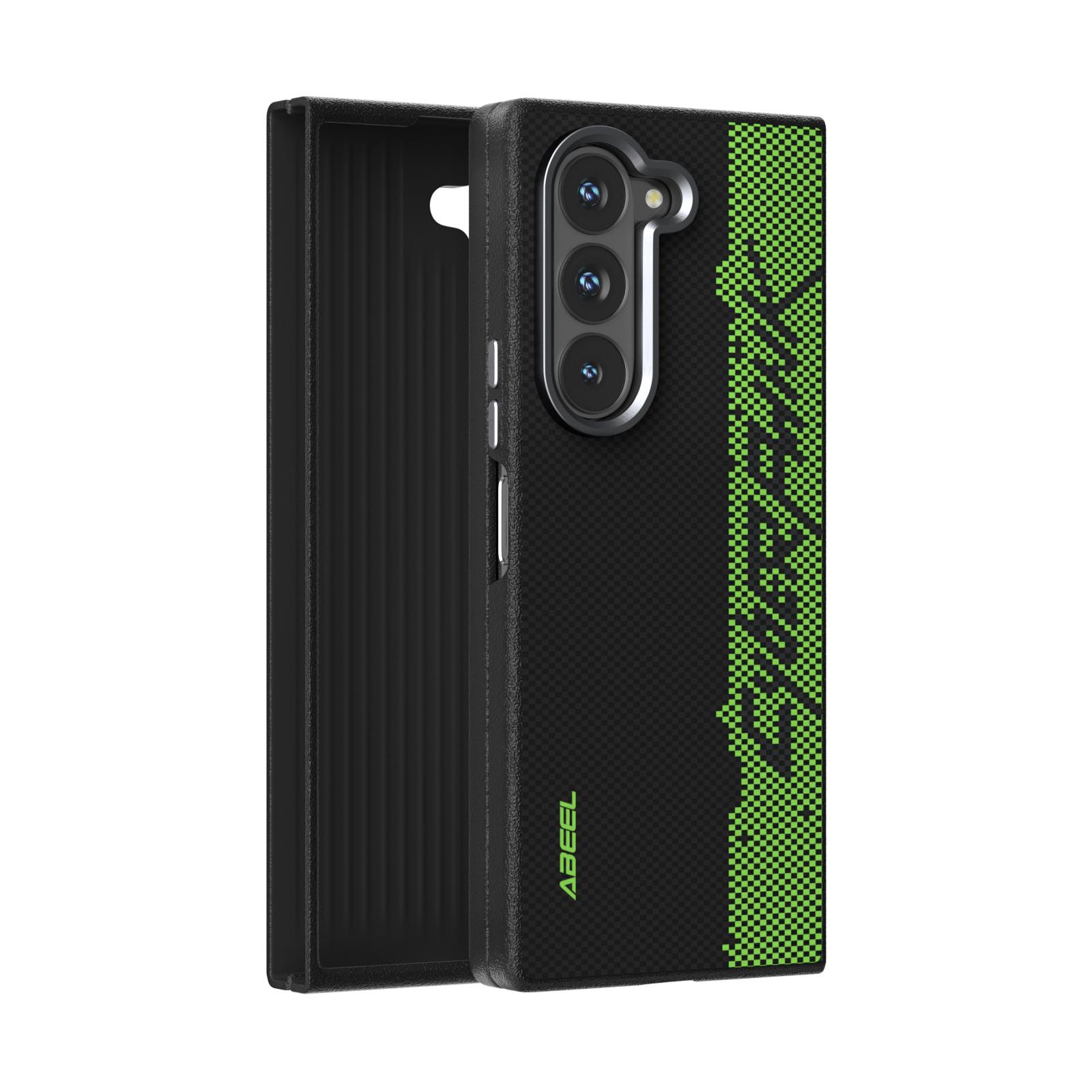 

Для Samsung Galaxy Z Fold 6 5 4 Чехол Magsafe Slim Rough Carbon Fiber Magnetic Folio Складной Чехол-книжка с защитой от отпечатков пальцев Galaxy Z Fold 4