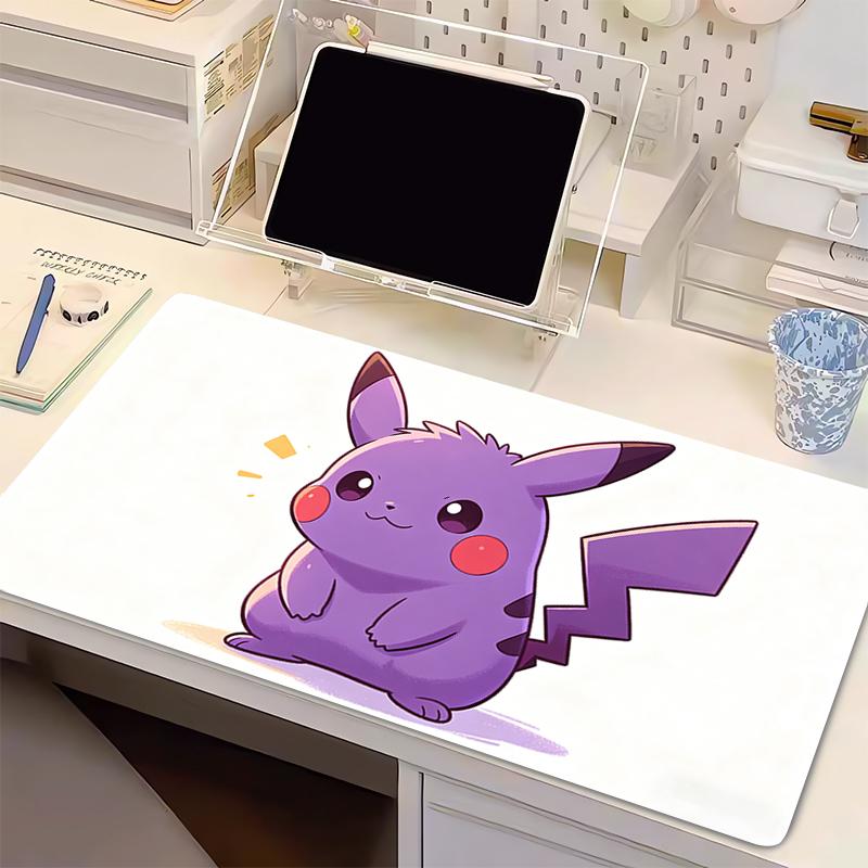 Mouse Pad kawaii Pikachu Large Esports Gamer Mat xcm Computer Keyboard Pad Durable Gaming Desk Mat Pokemon Rubber Mausepad