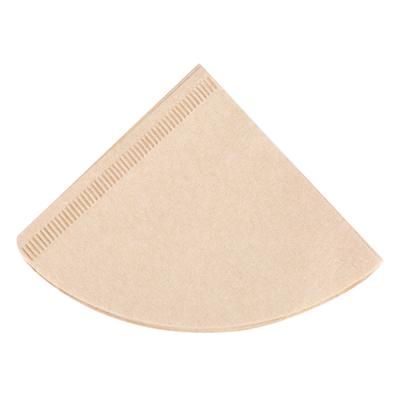 40Pcs Unbleached Natural Cone Shape Drip Coffee Cup Filter Papers #V02