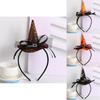 Handmade Halloween Hair Accessory With Spider And Witch Hat For Cosplay And Parties