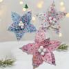 1PC Decorations Atmosphere Fabrics Flower Arrangements Christmas Flowers Christmas Velvet Fur Ball Simulations Ornaments Festival