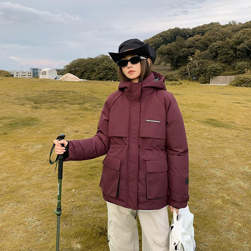 Down cotton-padded clothes and cotton-padded clothes for women's winter new medium and long styles with waist and thin jackets, jackets and padded