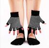 Fashion Solid Color Gifts Autumn and Winter Gloves Work Performance Props Gloves Outdoor Sports Half Finger Gloves Accessories