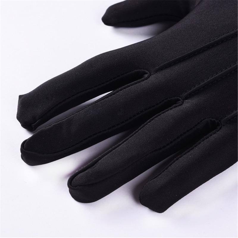 Stage White Gloves for Stage Perform Dancing Adult Size White Gloves Formal Gloves for Party Cosplay Policeman Pageant