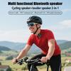 Bike Bluetooth Speakers Portable Dual Pairing FM Radio TF Card Support Wireless Collar-clip Speaker for Cycling Hiking Camping