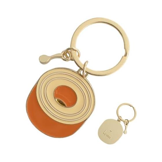 [Amplimle] [Delivering Happiness] Key Ring Keychain Happiness Luck Lucky Key European Gift Bag Backpack Pouch Key Ring Car Motorcycle Cute Stylish