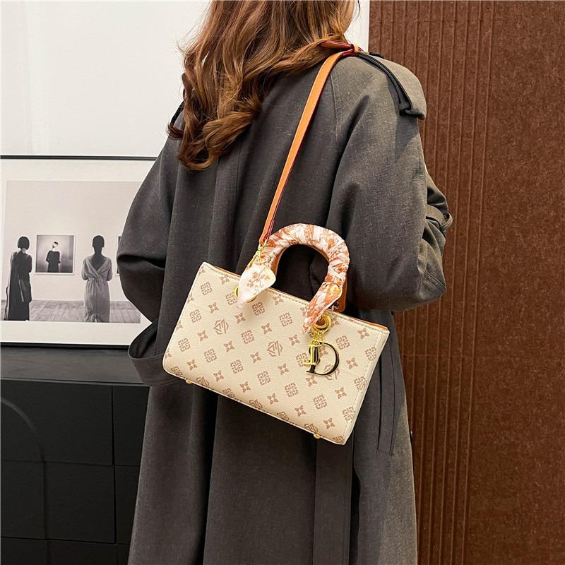 Premium Silk Scarf Princess Diana Bag New Presbyopia Handbag Bag Femininity Versatile Single Shoulder Oblique Span Bag