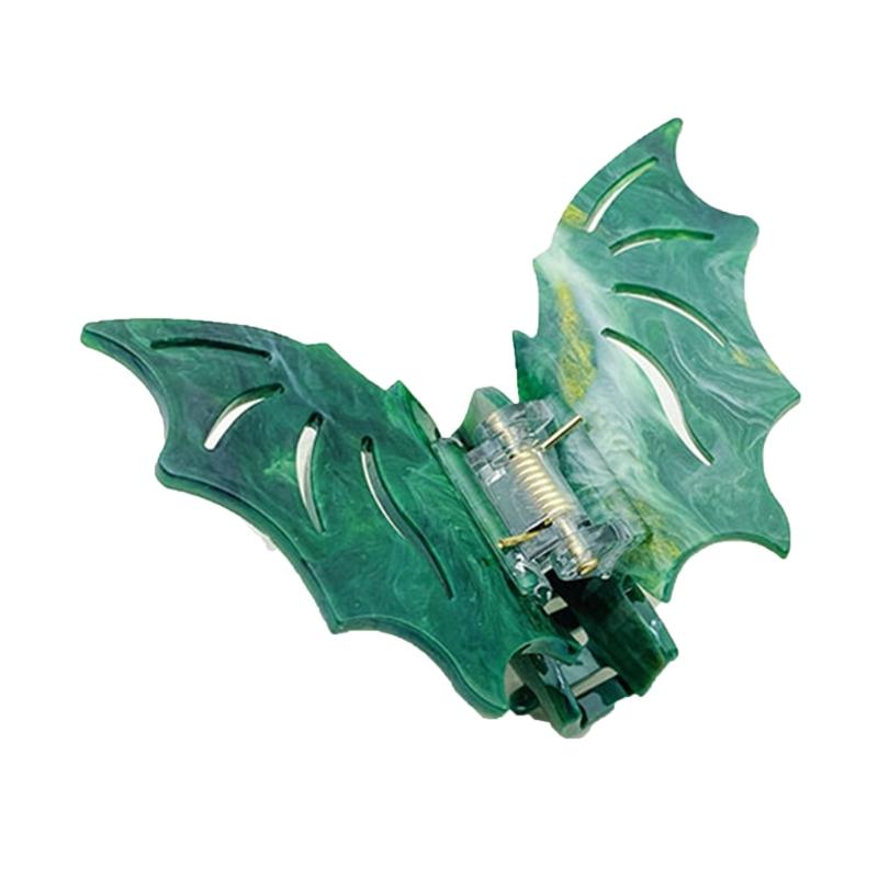Delicate Bat Wing Shape Hair Claw for Woman Girls Hair Clip for Long Hair Nonslip Hair Clip Delicate Travel Hair Clip