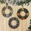 Cross-Border Christmas Wreath & Garland: Pine Needle Ornaments for Hotels, Malls, and Door Decorations