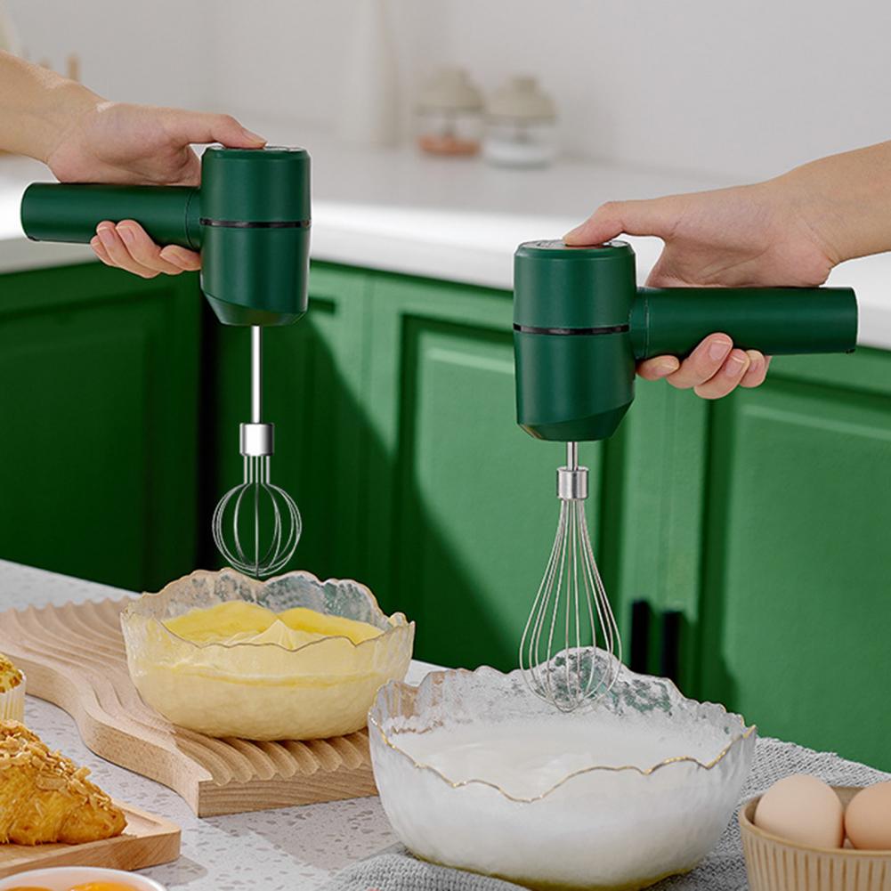 Electric Egg Beater Wireless Egg Beater for Easy Use Cordless Electric Whisks Versatile Kitchen Tools for Baking Cooking