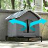 Outdoor Cat House Winter Insulated Warm Cat Shelter Weatherproof Cat Tent for Garden Porch Backyard Patio Pet House