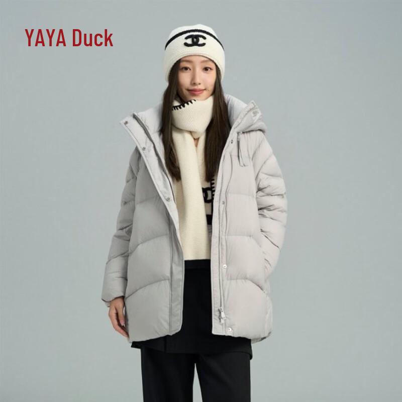 

YAYA Women s Stylish Versatile Down Jacket YA5B601483J M