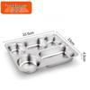 Plateau pour restauration rapide en acier inoxydable 304