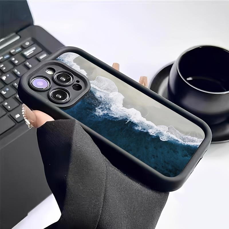 Ocean Beach Fashion Phone Case Suitable for iPhone 17 16 15 14 13 12 11 Pro/Max/Plus Anti Drop and Anti Shock Back Cover