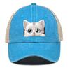 Lovely Cat Snapback Baseball Hat Cute Animals Hats For Woman Breathable Unisex Adjustable Baseball Cap Perfect For Street Style