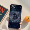 Applicable To Apple Iphone15Plus Mobile Phone Case, Bitcoin Btc Mobile Phone Case, Painted And Anti-Drop Huawei Three