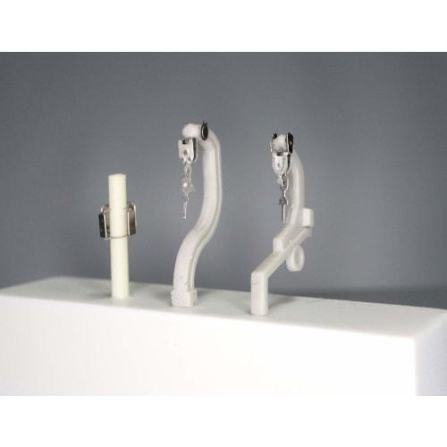 1/700 JMSDF Escort Ship Handrail, Post Spacing 2.3-1.2mm