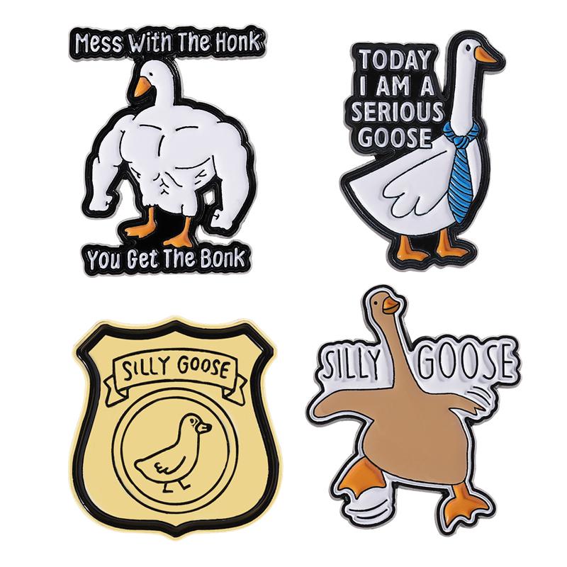 2-10pcs/set Cartoon Animal Collection Enamel Pins Cute Capybara Pet Dogs Cats Brooches Lapel Badge Jewelry Gift For Kids Friends